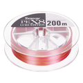 Spool of Seaguar JDM PEX8 Lure Edition fishing line, 200 meters long, with a multicolored design, suitable for fishing tackle and lure applications.