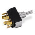 Sierra Toggle Switch TG22020 with metal lever and multiple gold-plated electrical terminals, designed for reliable control in fishing tackle and marine electronics applications.