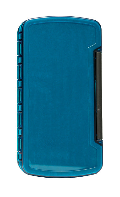 South Fork Teton Streamer Vault in solid blue, a durable fishing tackle box designed to organize and protect fishing lures and accessories for anglers.