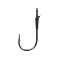 Strike King Hack Attack Heavy Cover Flipping Hook, single sharp fishing hook with black guard for heavy cover fishing tackle, designed for durable and reliable use.
