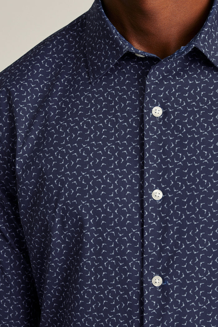 Tech Button Down Shirt