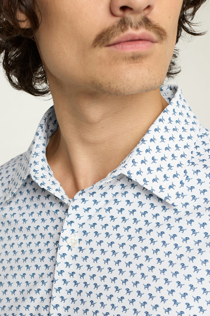 Tech Button Down Shirt