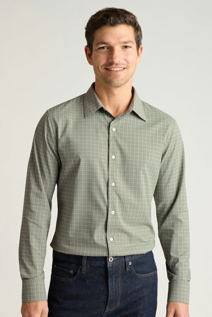 Tech Button Down Shirt