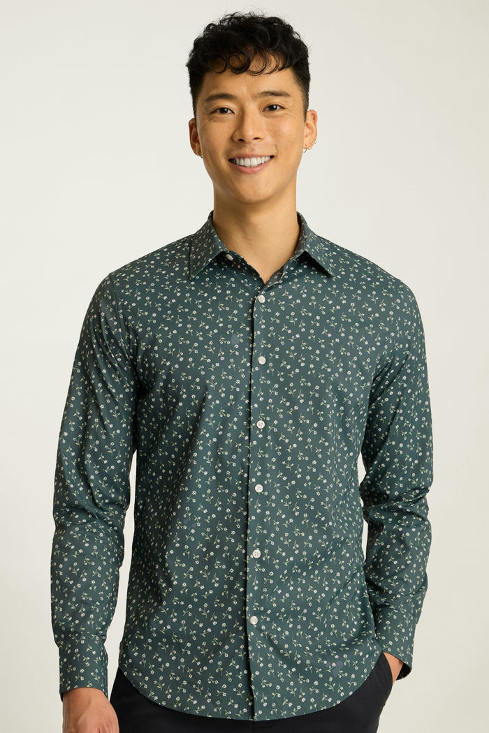 Tech Button Down Shirt