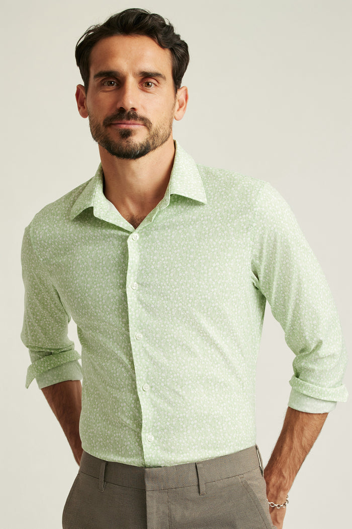 Tech Button Down Shirt