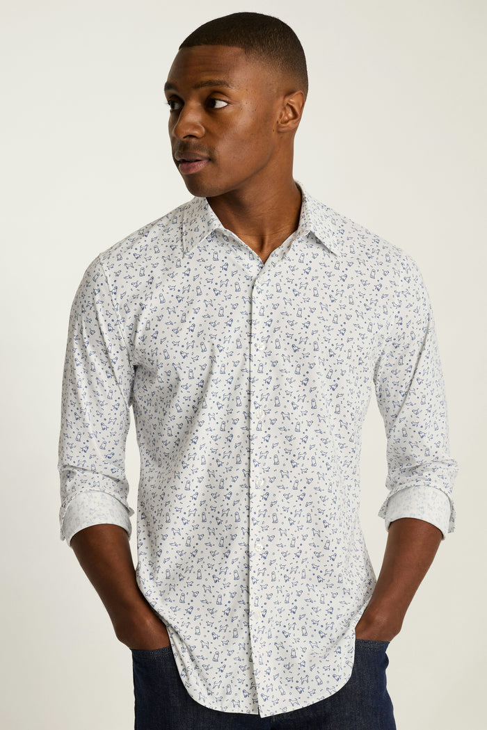 Tech Button Down Shirt