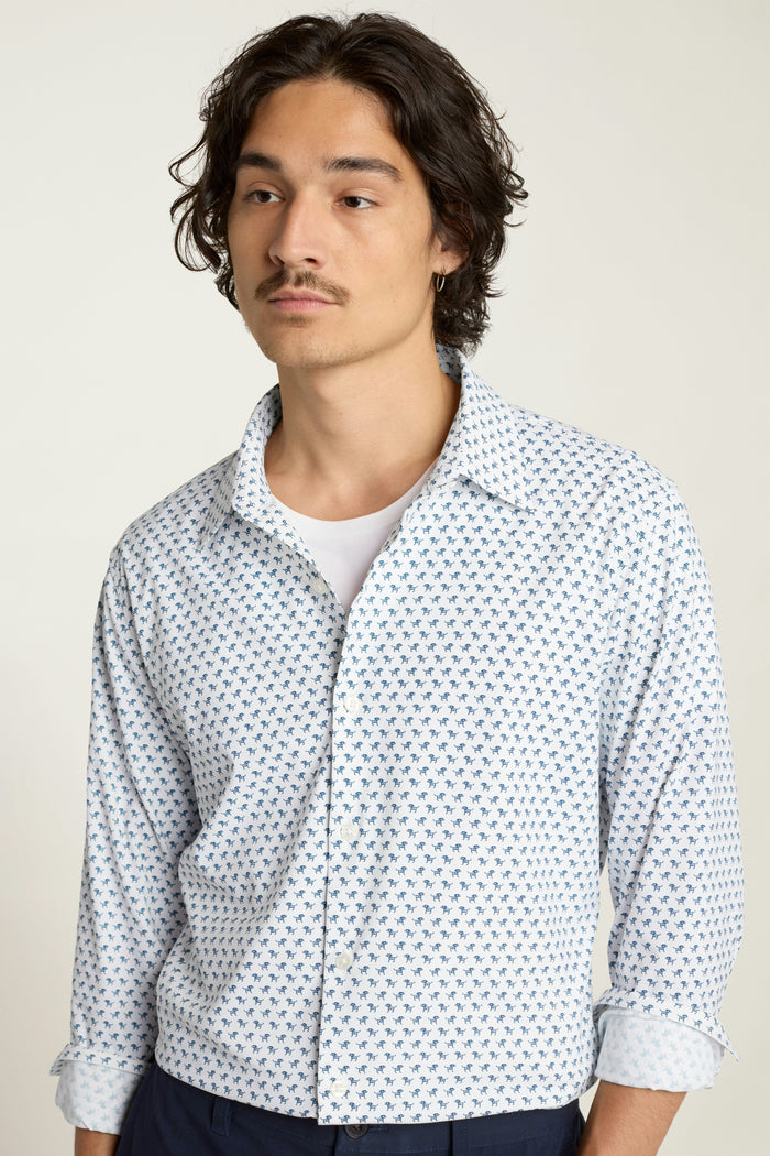 Tech Button Down Shirt