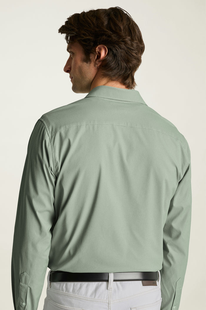 Tech Button Down Shirt