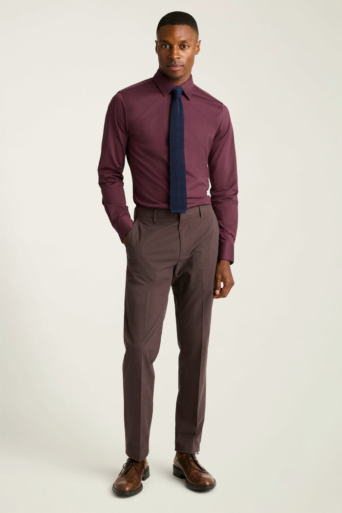 Tech Pique Button Down Shirt