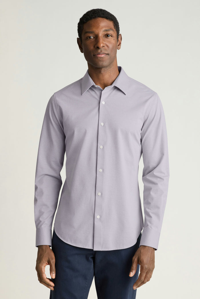 Tech Pique Button Down Shirt