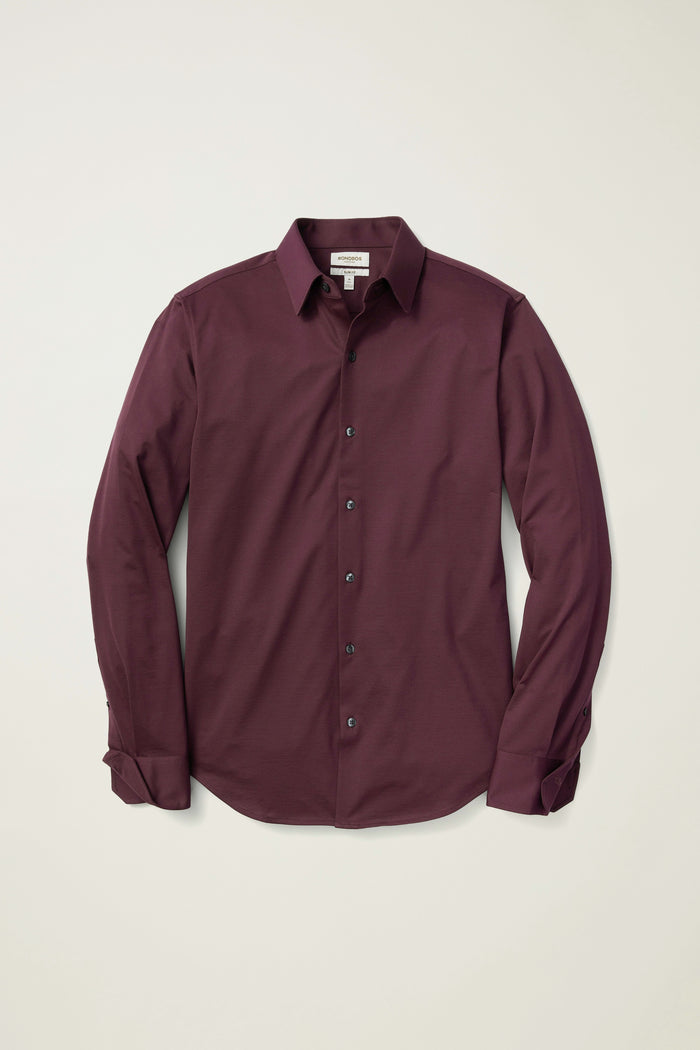Tech Pique Button Down Shirt