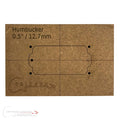Template - Humbucker Pick-Up Cavity