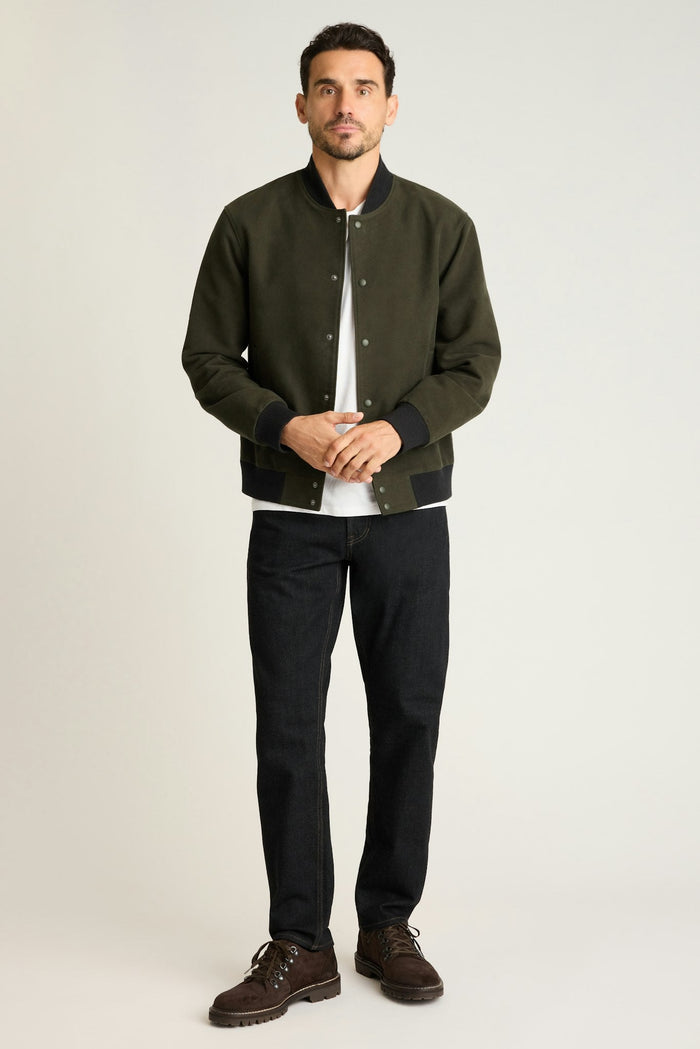 The Italian Moleskin Bomber