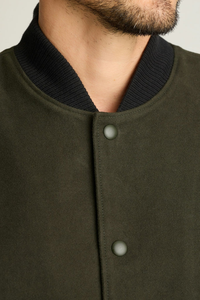 The Italian Moleskin Bomber