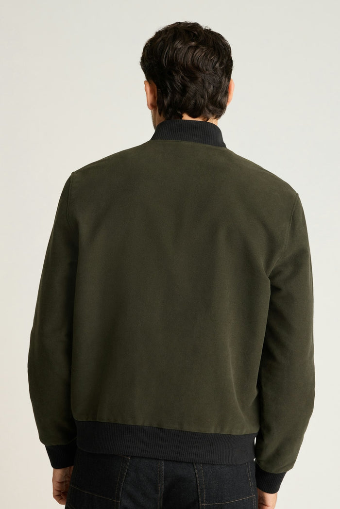 The Italian Moleskin Bomber