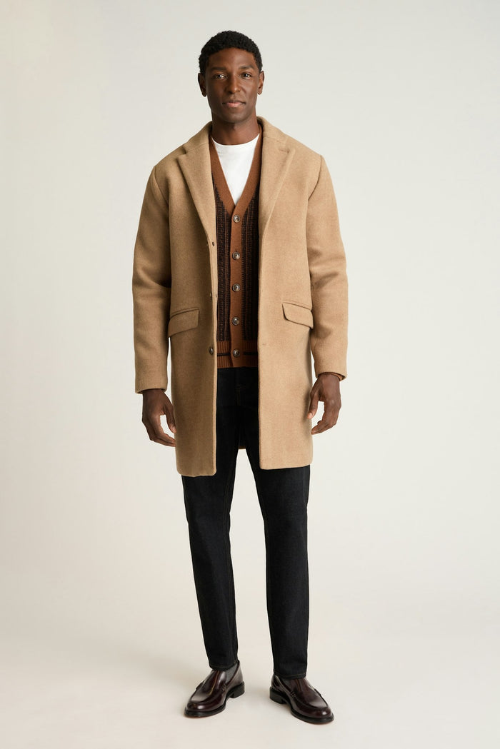 The Italian Wool Cashmere Topcoat