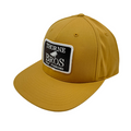 Thorne Bros Fly Fishing Logo Richardson 255 Biscuit cap in mustard yellow with a black and white embroidered patch featuring the Thorne Bros Fly Fishing logo.