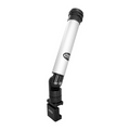Traxstech Rod Holder (RH1) - Alumacraft in silver and black with adjustable mounting bracket designed for securely holding fishing rods on boats or docks.