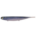Valley Hill Guide Pride Jaddo soft fishing lure with a sleek, elongated body in dark blue and silver hues, designed to imitate a small baitfish for fishing tackle use.