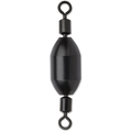 VMC Sniper Swivel fishing tackle component in matte black finish designed for smooth rotation and durability, ideal for secure fishing line connections.