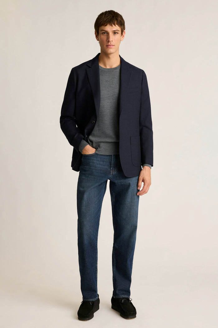 Washable Merino Crew Neck Sweater