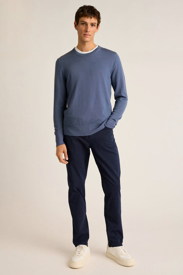 Washable Merino Crew Neck Sweater