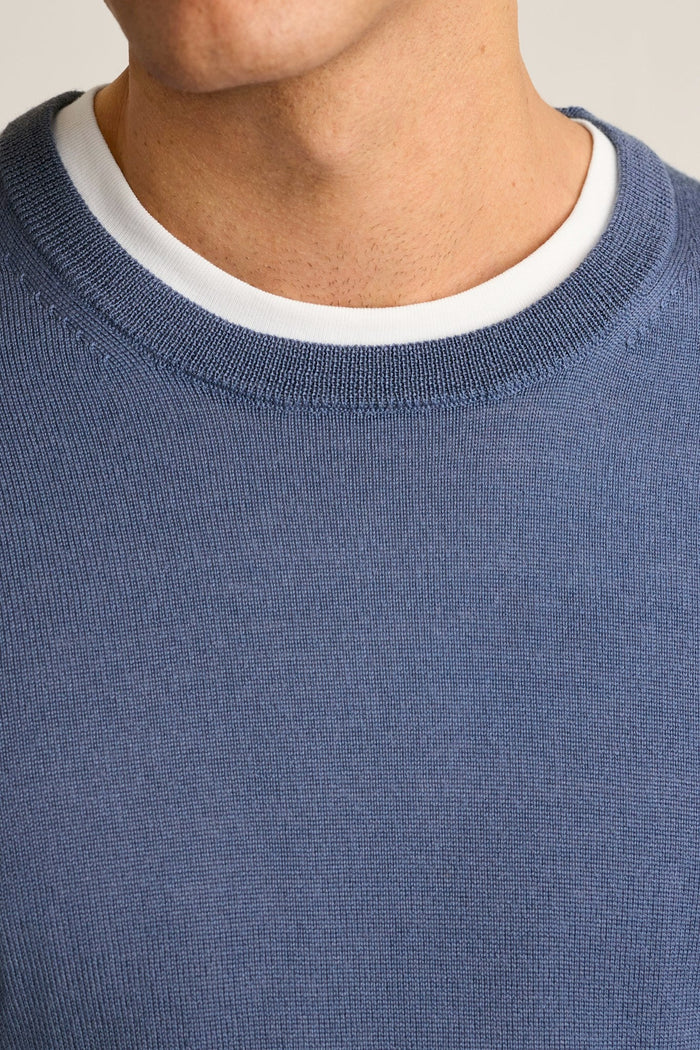 Washable Merino Crew Neck Sweater