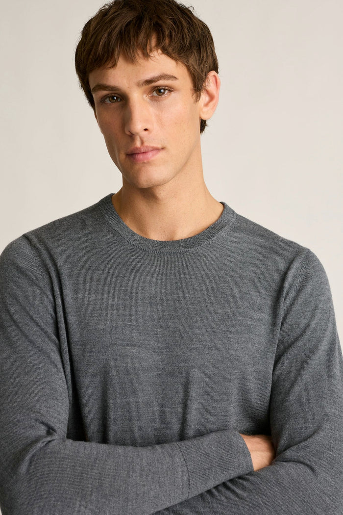 Washable Merino Crew Neck Sweater