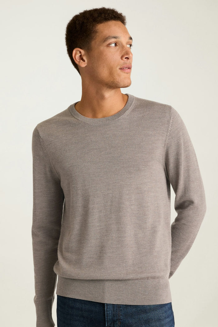 Washable Merino Crew Neck Sweater