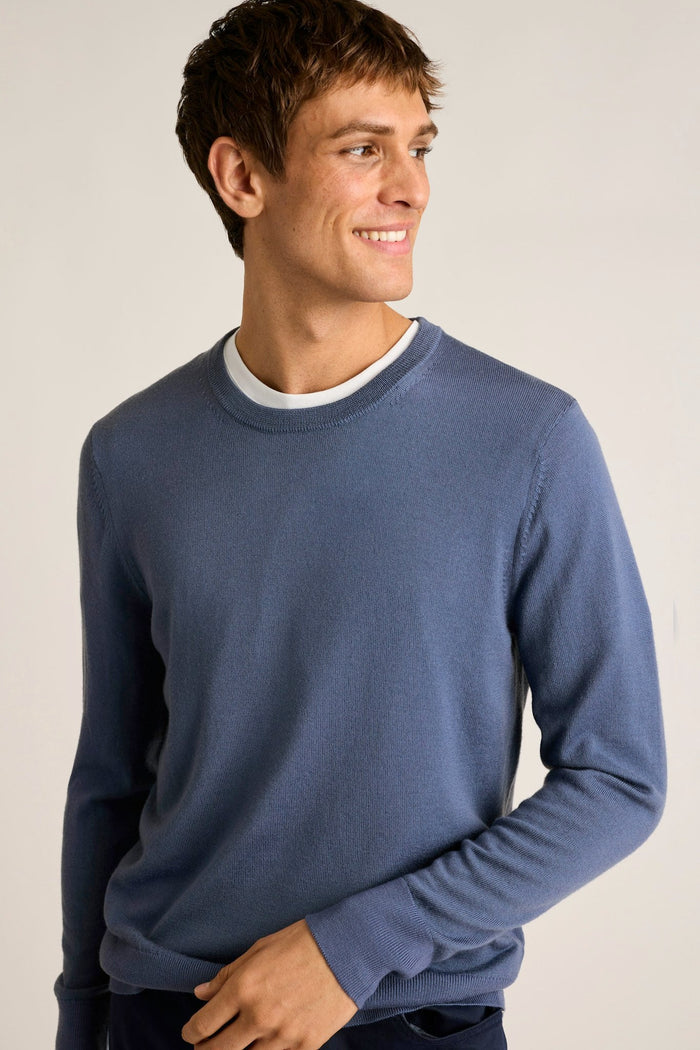 Washable Merino Crew Neck Sweater