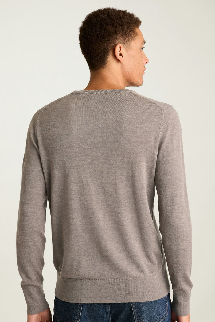 Washable Merino Crew Neck Sweater