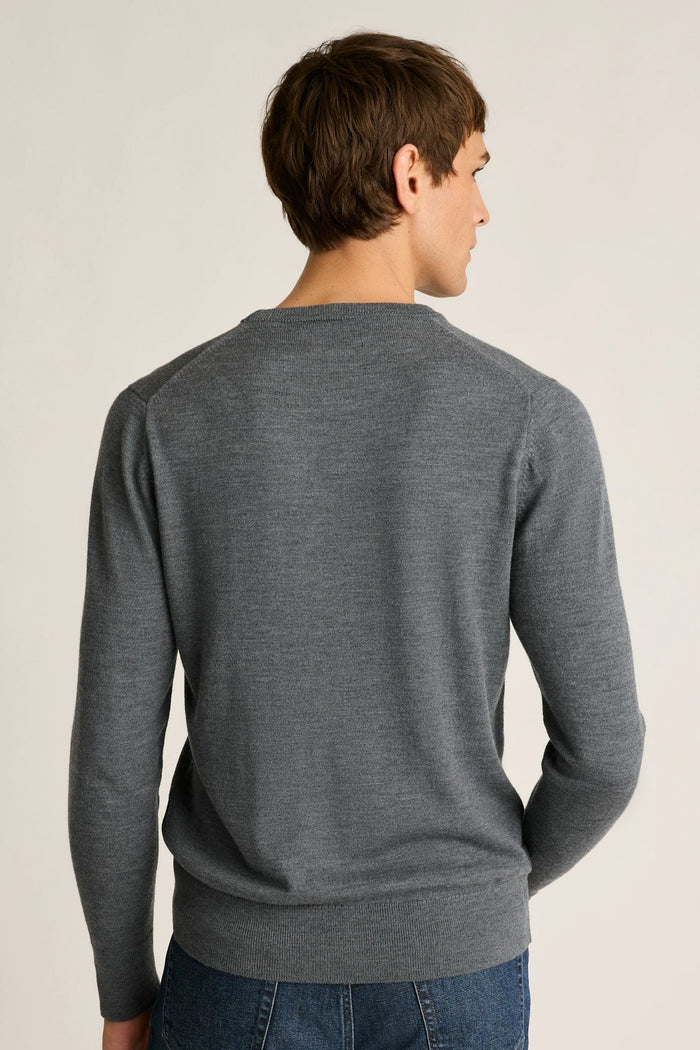 Washable Merino Crew Neck Sweater