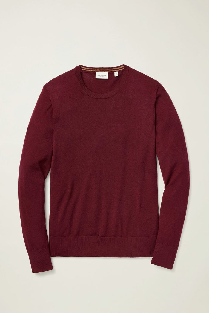 Washable Merino Crew Neck Sweater