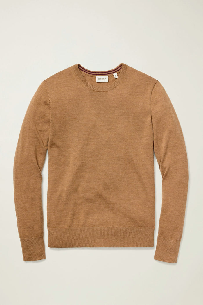 Washable Merino Crew Neck Sweater