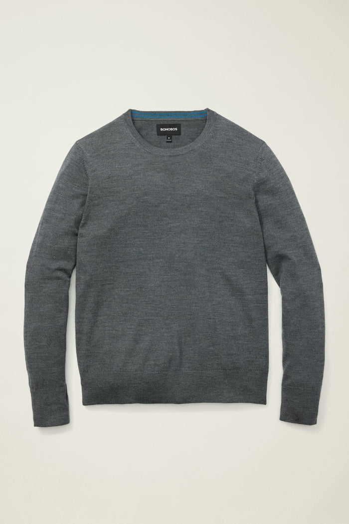 Washable Merino Crew Neck Sweater