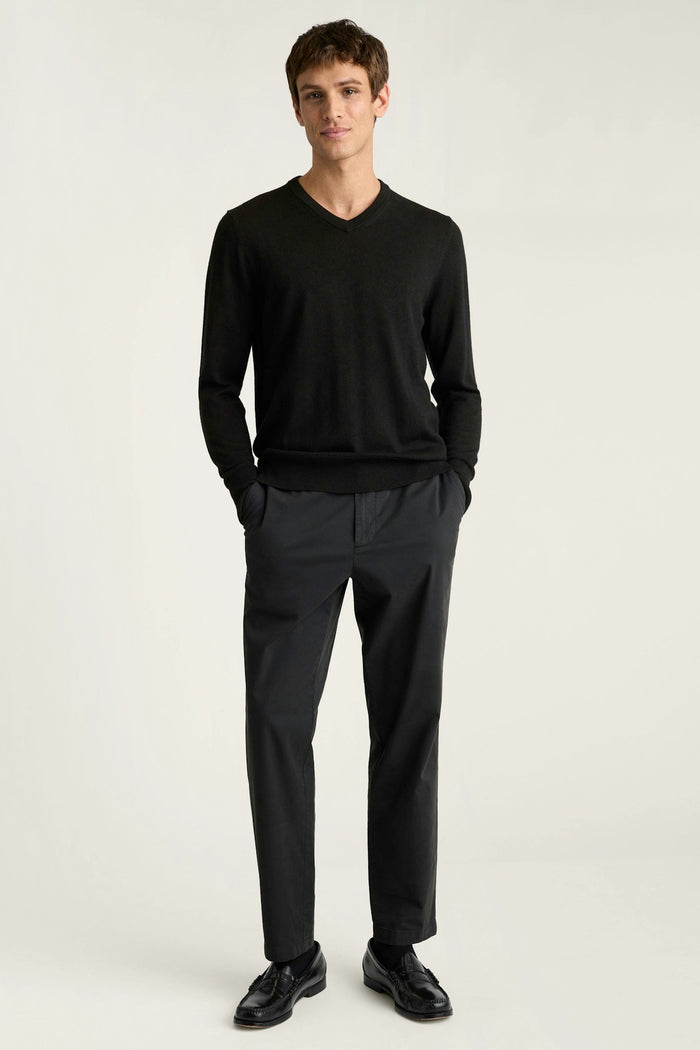 Washable Merino V-Neck Sweater