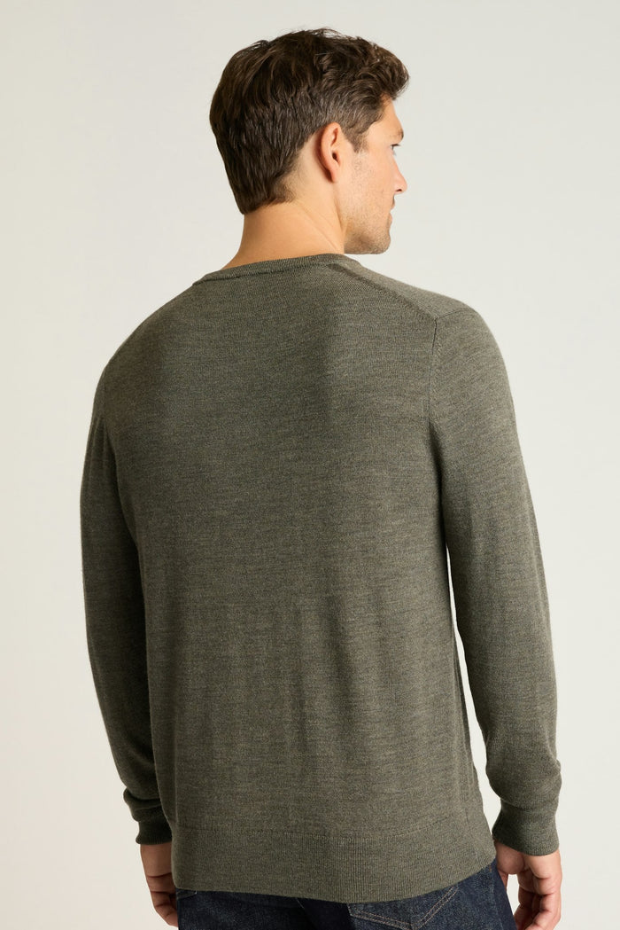 Washable Merino V-Neck Sweater