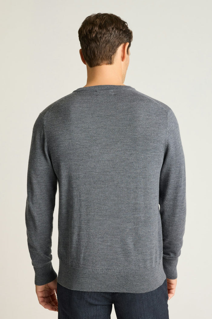 Washable Merino V-Neck Sweater