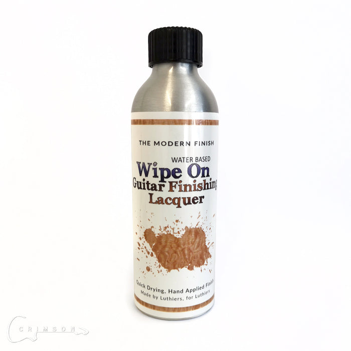 Water Based Wipe On Guitar Finishing Lacquer 150 ml bottle