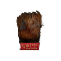 Whiting Coq de Leon Tailing Pack featuring natural brown and black feathers used as fishing tackle for fly tying and lure making.