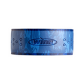 Winn 96" Superior Overwrap fishing rod grip in blue with textured surface and perforations for enhanced comfort and control in fishing tackle applications.