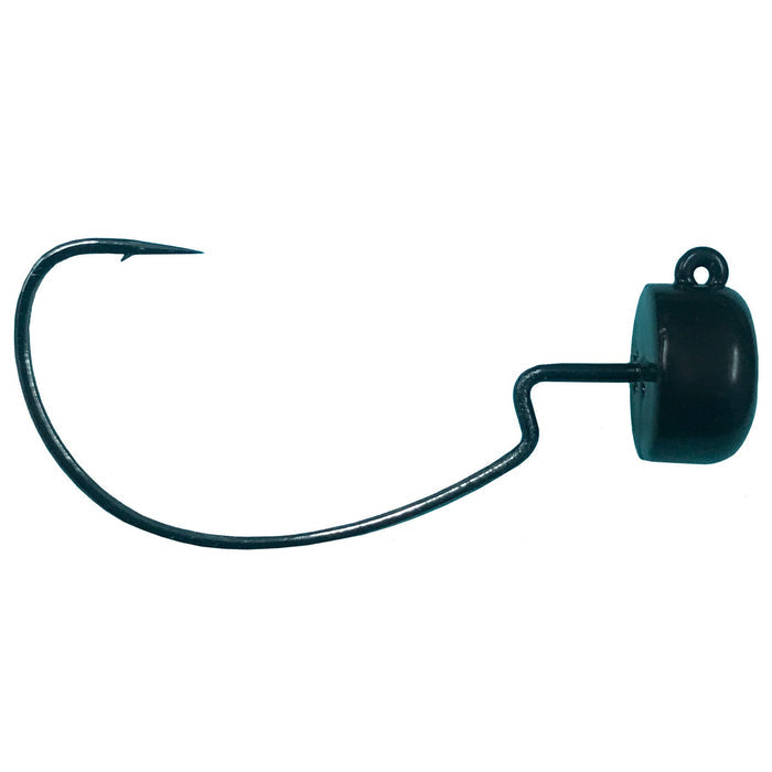 WOO! Tungsten EWG Ned Head fishing lure featuring a sharp hook with a black tungsten weighted head designed for effective fishing tackle use.