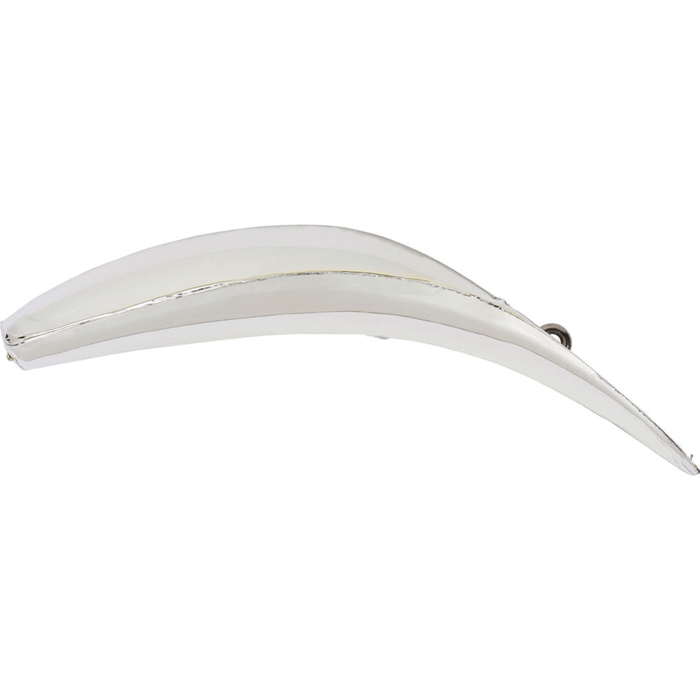 Yakima FlatFish T-60 fishing lure in a curved, streamlined white design with a smooth surface, suitable for attracting musky and other large fish species.
