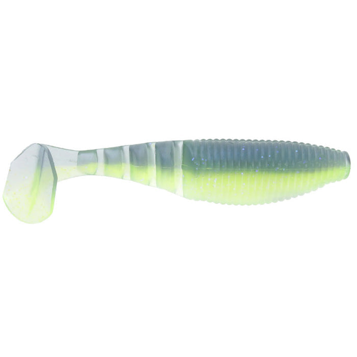 Chartreuse/Electric Blue / 4"
