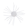 Z-Man Fuzzy Nuggetz fishing lure featuring a soft, translucent white body with multiple flexible appendages designed to mimic natural prey and enhance fishing tackle effectiveness.