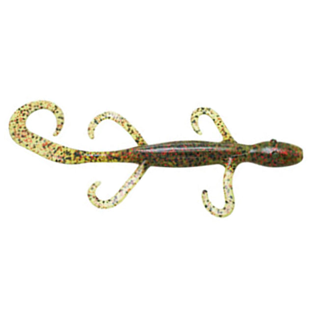 Soft plastic fishing lure shaped like a small salamander with curled appendages, designed as the Z-Man LizardZ for fishing tackle use.