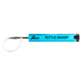 Z-Man Rattle Snaker Kit in bright blue with a clear flexible loop and metal shaft, designed for fishing tackle applications in musky and fly fishing gear.